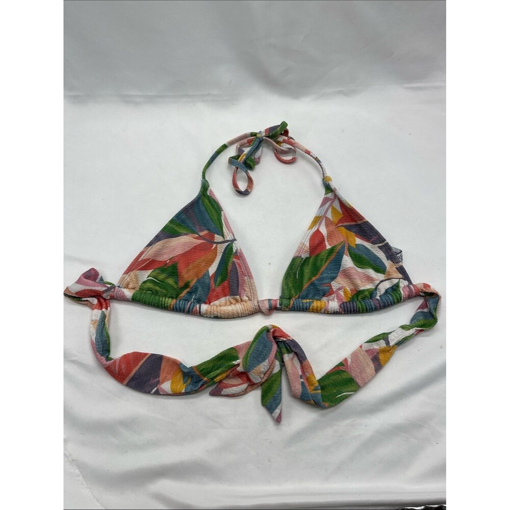 Becca by Rebecca Virtue Pastel Abstract Adjustable Bikini Top
